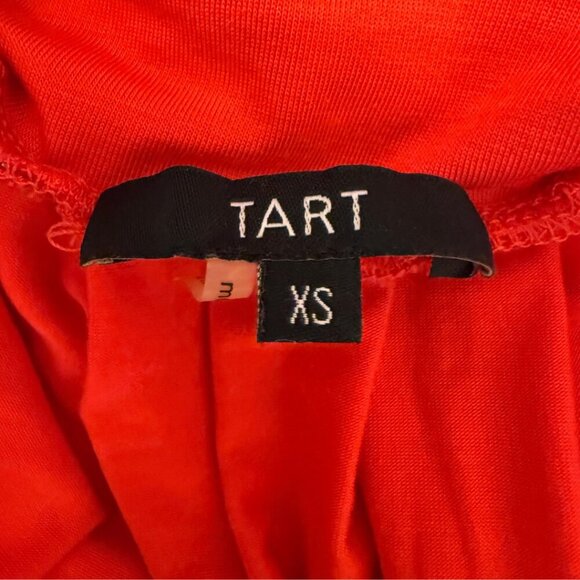 ❤️ TART Red Cotton Summer Maxi Dress | Size XS - Picture 4 of 4